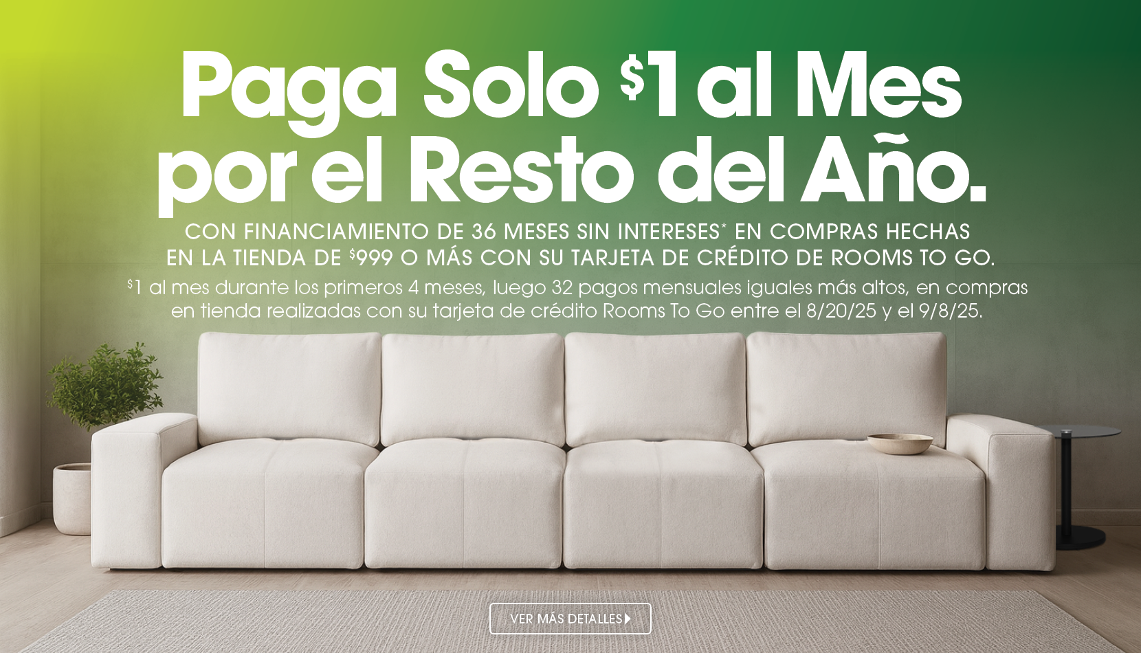 Rooms To Go Banner