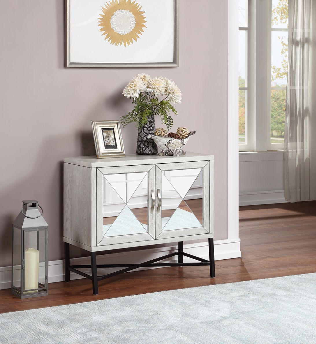 Off white accent cabinet new arrivals