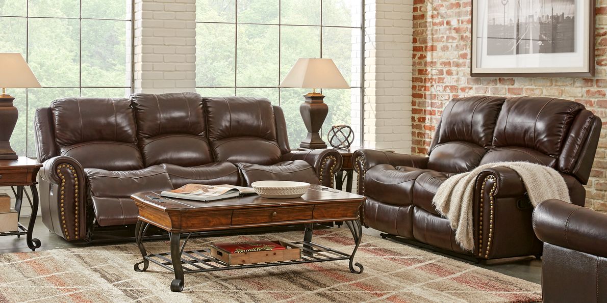 Reclining sofa rooms to go sale