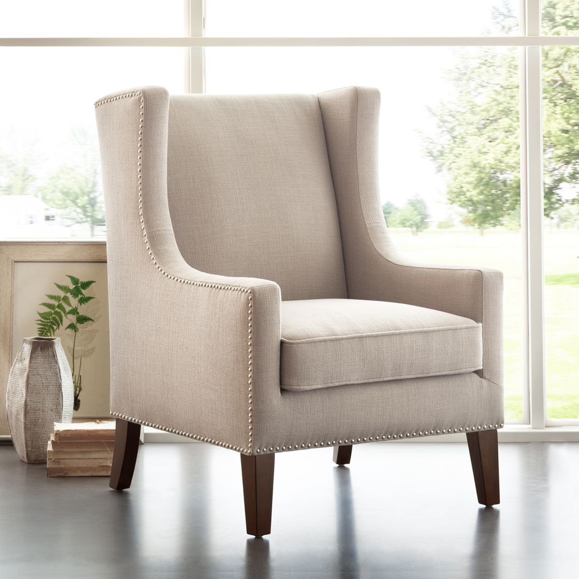 Addington wingback chair new arrivals