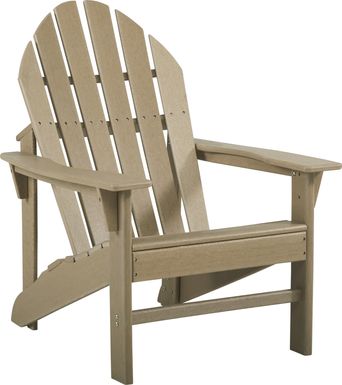 Addy Brown Outdoor Adirondack Chair