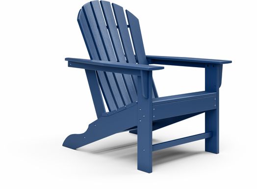 Addy Navy Outdoor Adirondack Chair