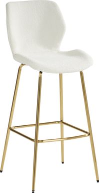 Alastor White Diamond Barstool