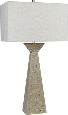 Allenby Point Cream Lamp