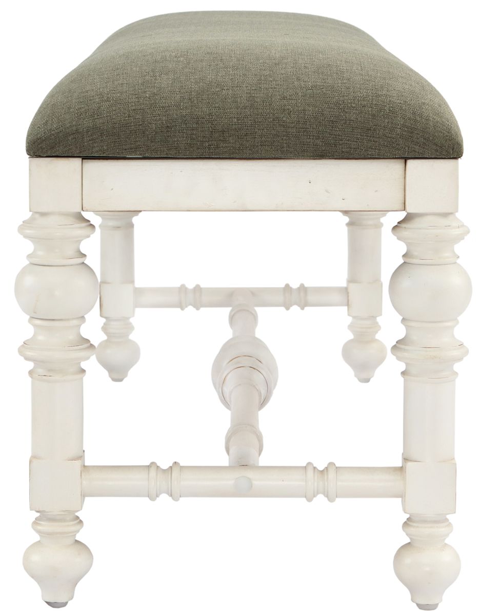 White accent bench discount