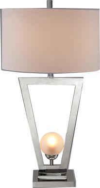 Amenna Silver Table Lamp