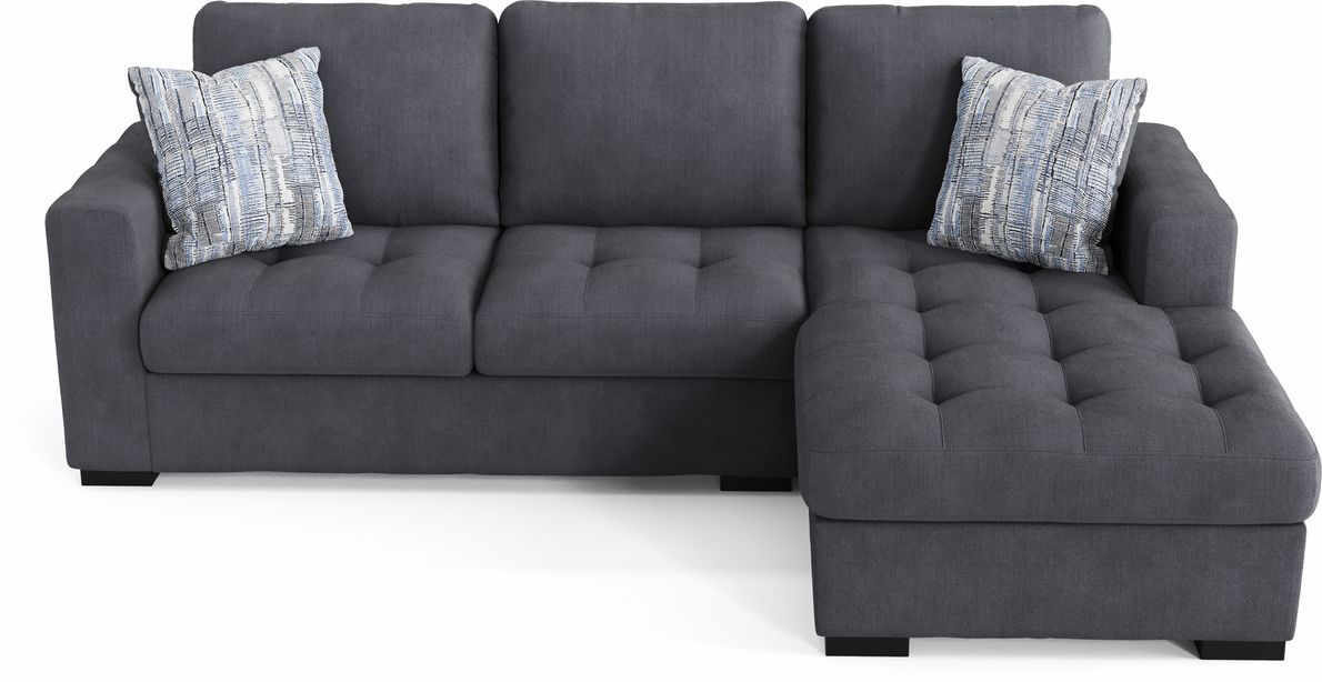 Angelino heights grey 3 clearance pc sleeper sectional