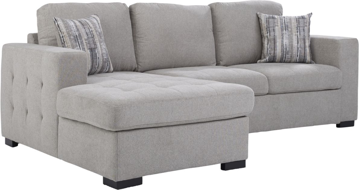 Angelino heights outlet grey sectional