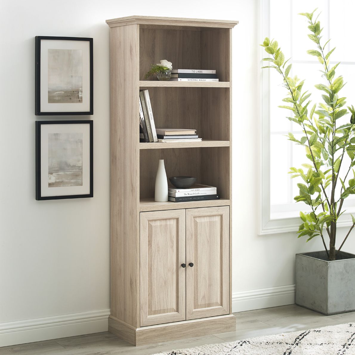 Birch bookcase on sale