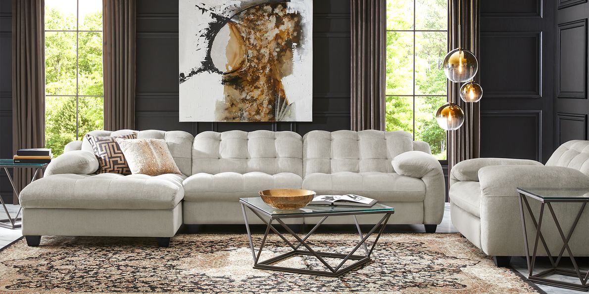 Lane gray outlet sectional