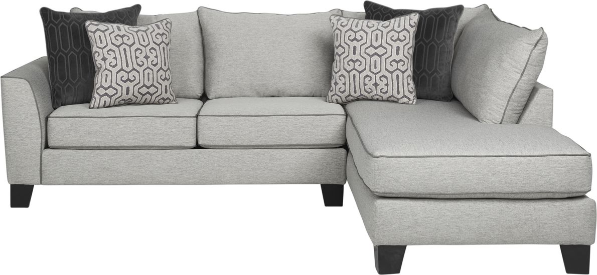 Largo drive gray on sale 2 pc sectional