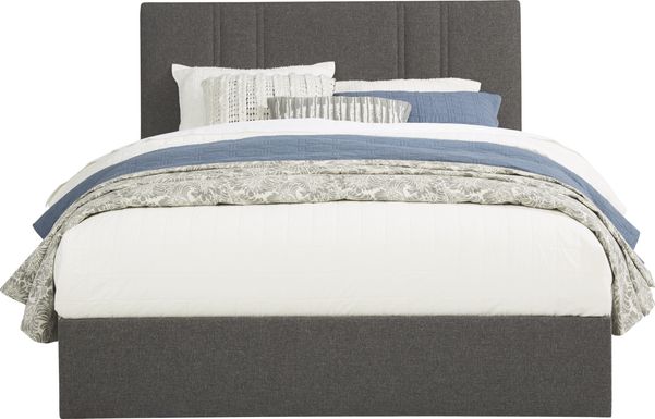 Aubrielle Gray 3 Pc King Upholstered Bed