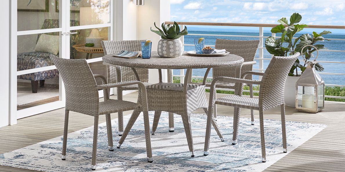 5 pc deals outdoor dining set