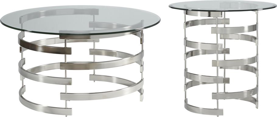 Baylor Metal 2 Pc Table Set