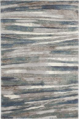 Beachglass Blue 6'6 x 9'6 Rug