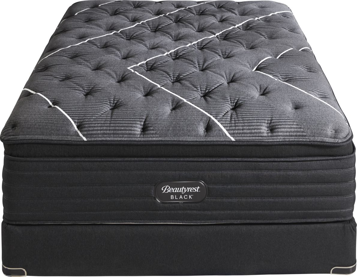 Beautyrest Black Natasha II Low Profile King Mattress Set Rooms