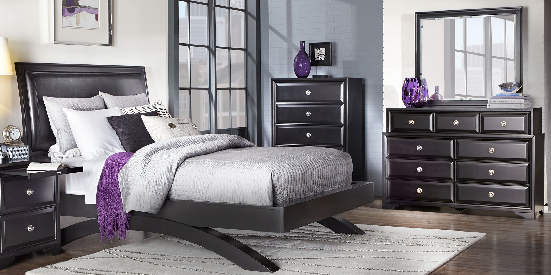 Rooms to go belcourt deals bedroom set