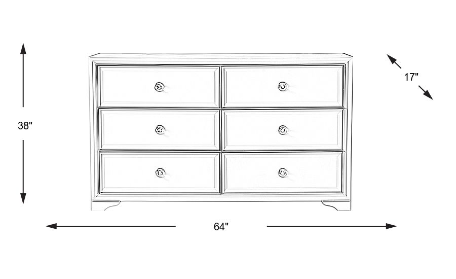 Belcourt Brown Cherry Dresser Rooms To Go