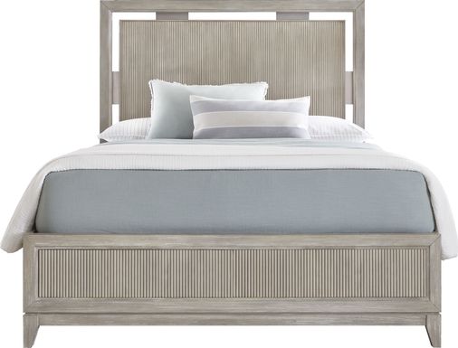 Bellante Gray 3 Pc King Panel Bed