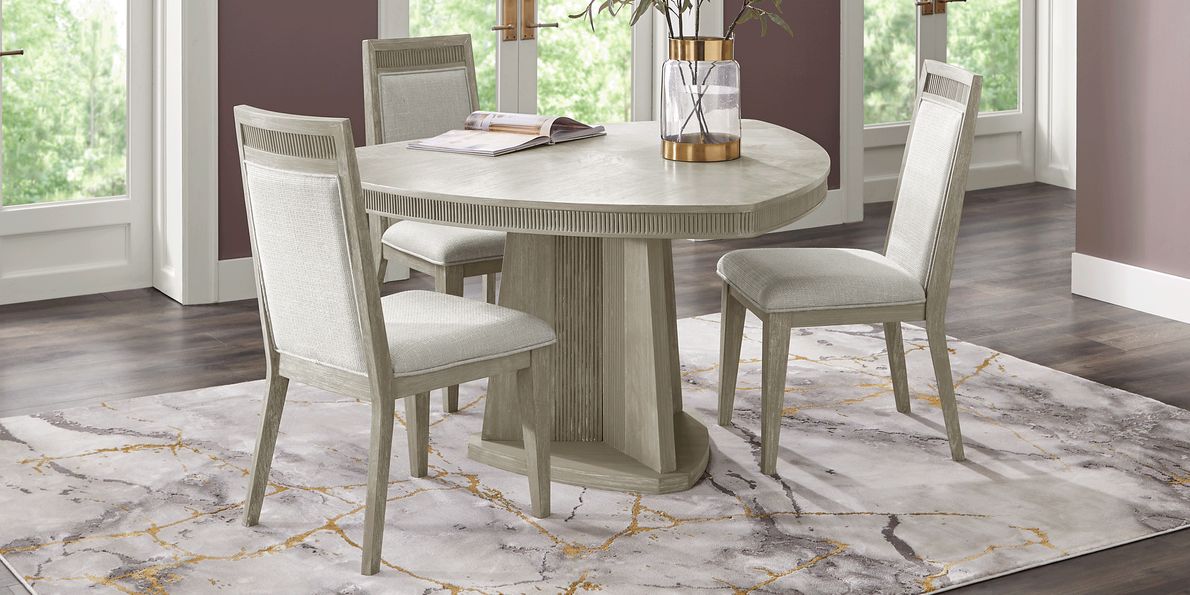 Triangle dining table discount set