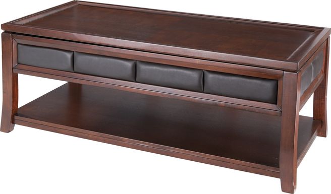 Benton Square Merlot Lift-Top Cocktail Table