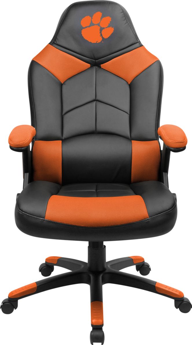 Orange deals oversized chair