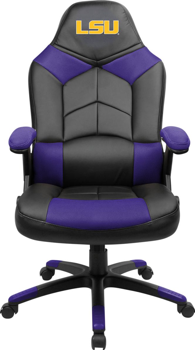 Oversized purple online chair