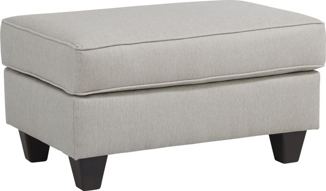 Blooming Grove Oatmeal Ottoman