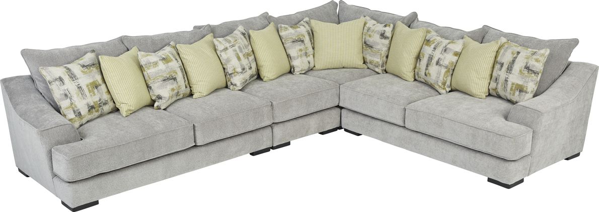 Lawson landing gray store 2 pc sectional