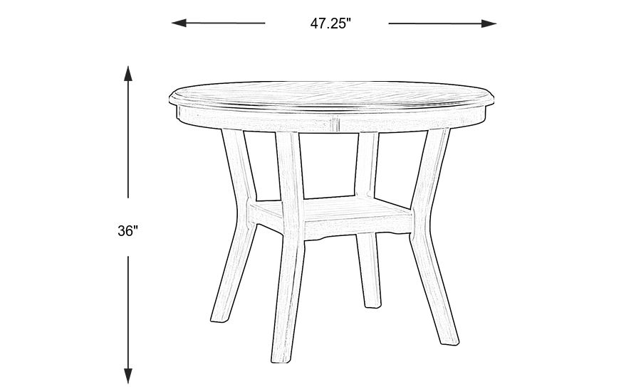 Brookgate gray best sale dining set