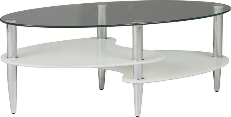 Brunson Silver Cocktail Table