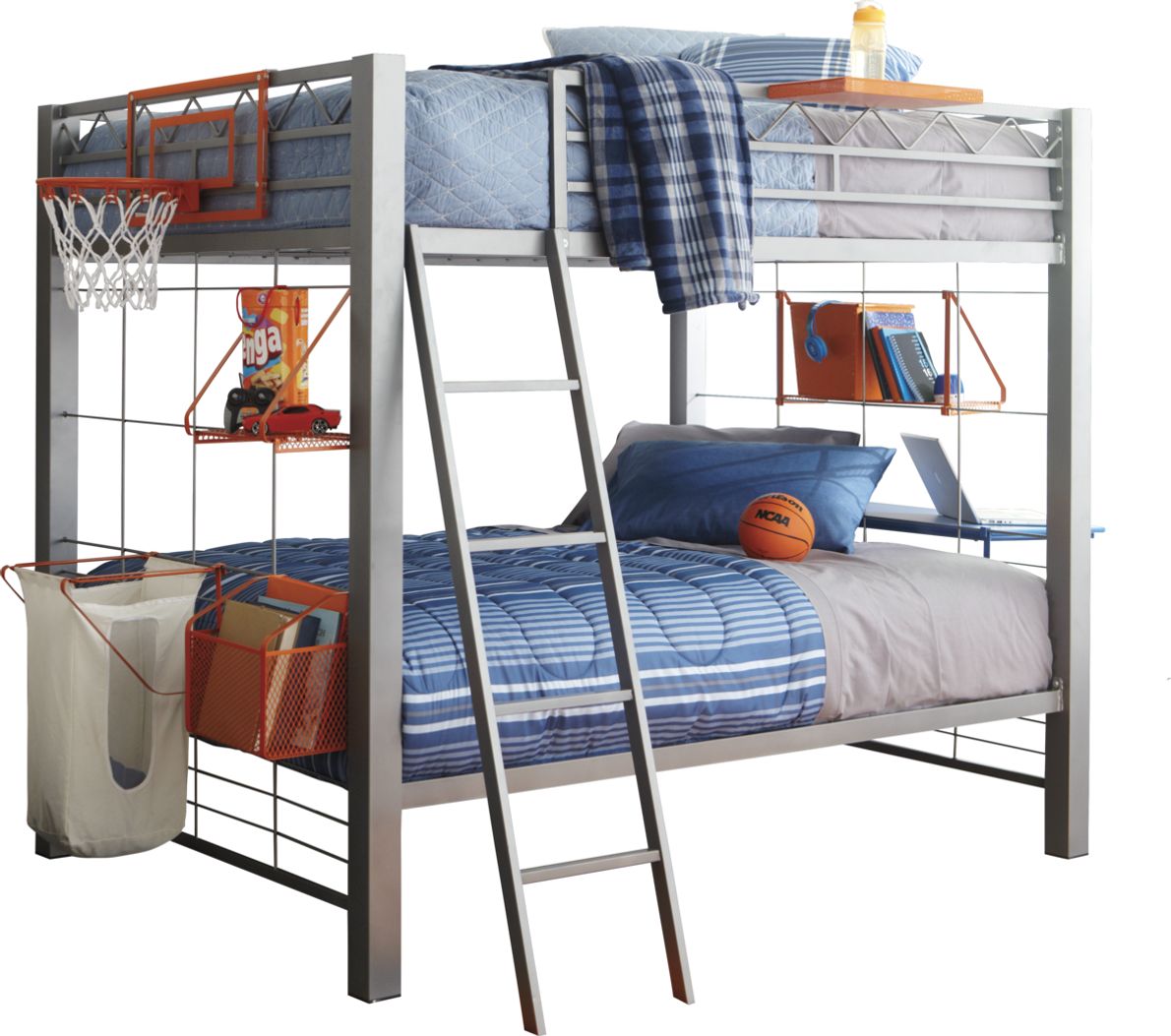 Rooms to go store metal bunk beds