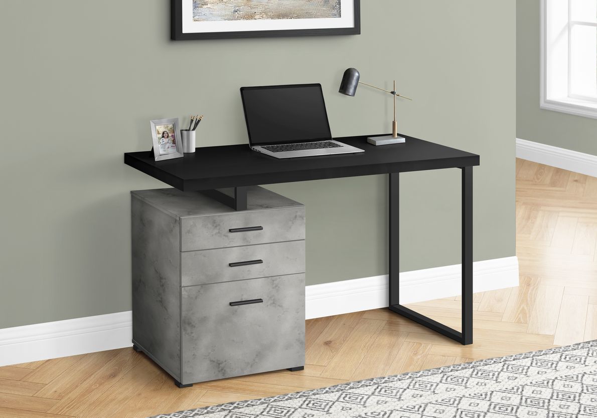 Charcoal desk on sale