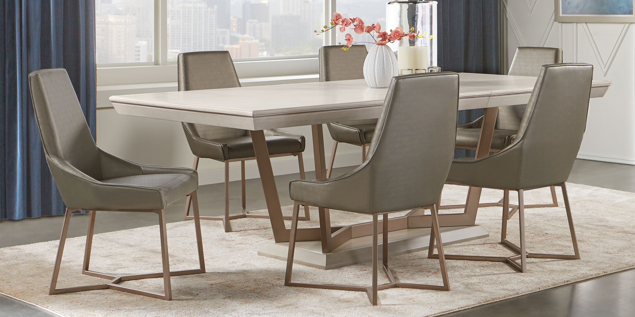 Cambrian Court Ash 5 Pc Dining Room