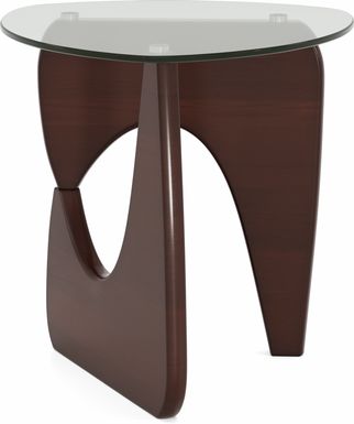 Candela Merlot End Table