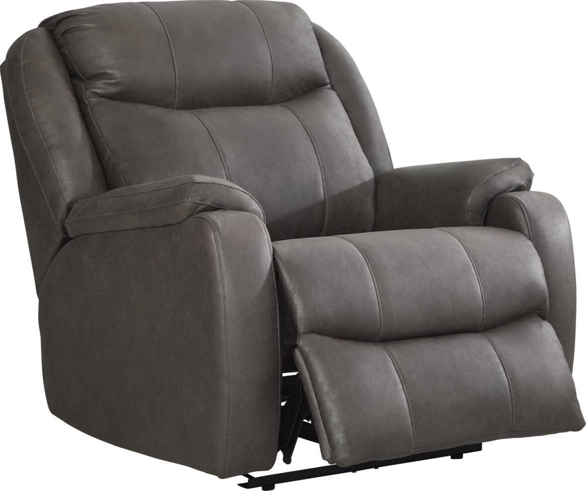 Canton Hills Graphite Triple Power Recliner