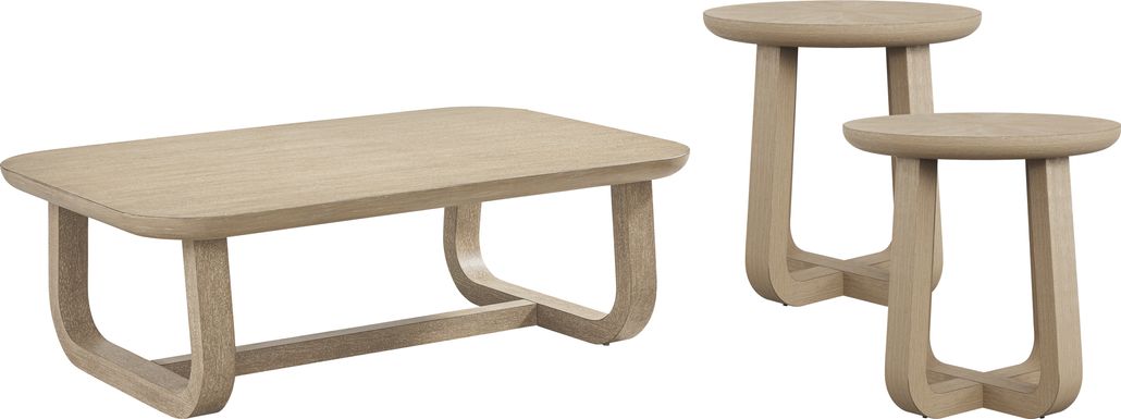 Canyon Sandstone 3 Pc Table Set