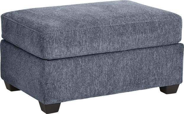 Caprice Navy Ottoman