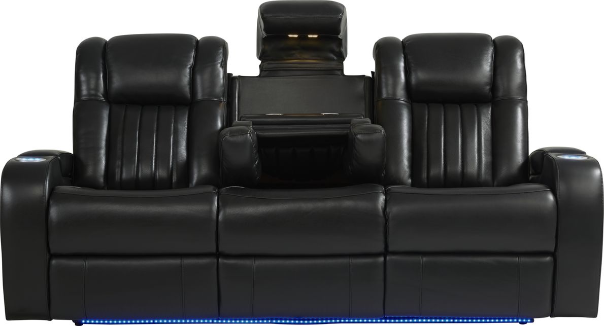 Cenova dual best sale power reclining sofa