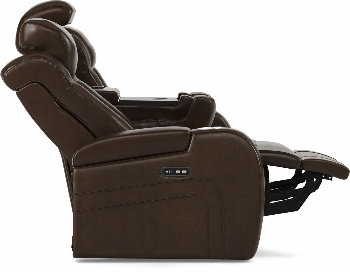 Cenova dual best sale power reclining sofa