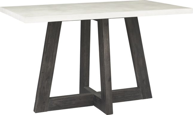 Centura View Gray Counter Height Table