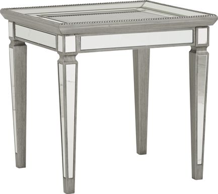 Charlaine Silver End Table