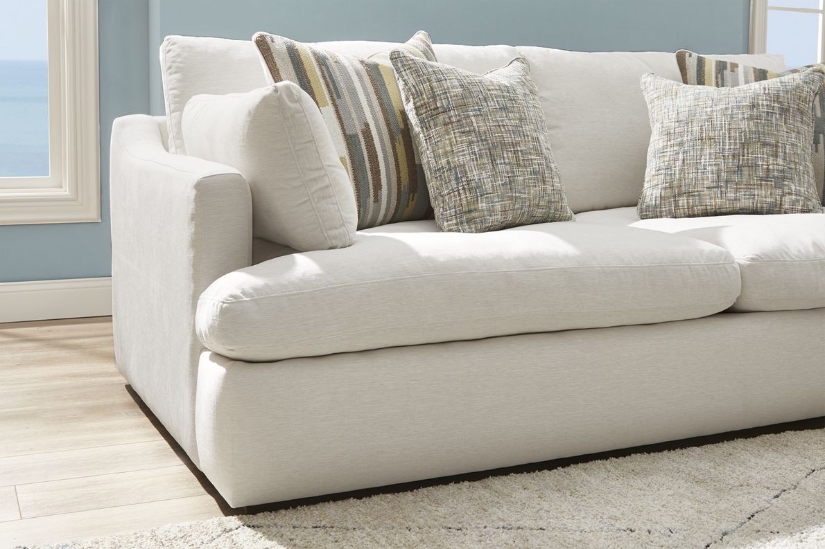 White sofa deals rooms to go