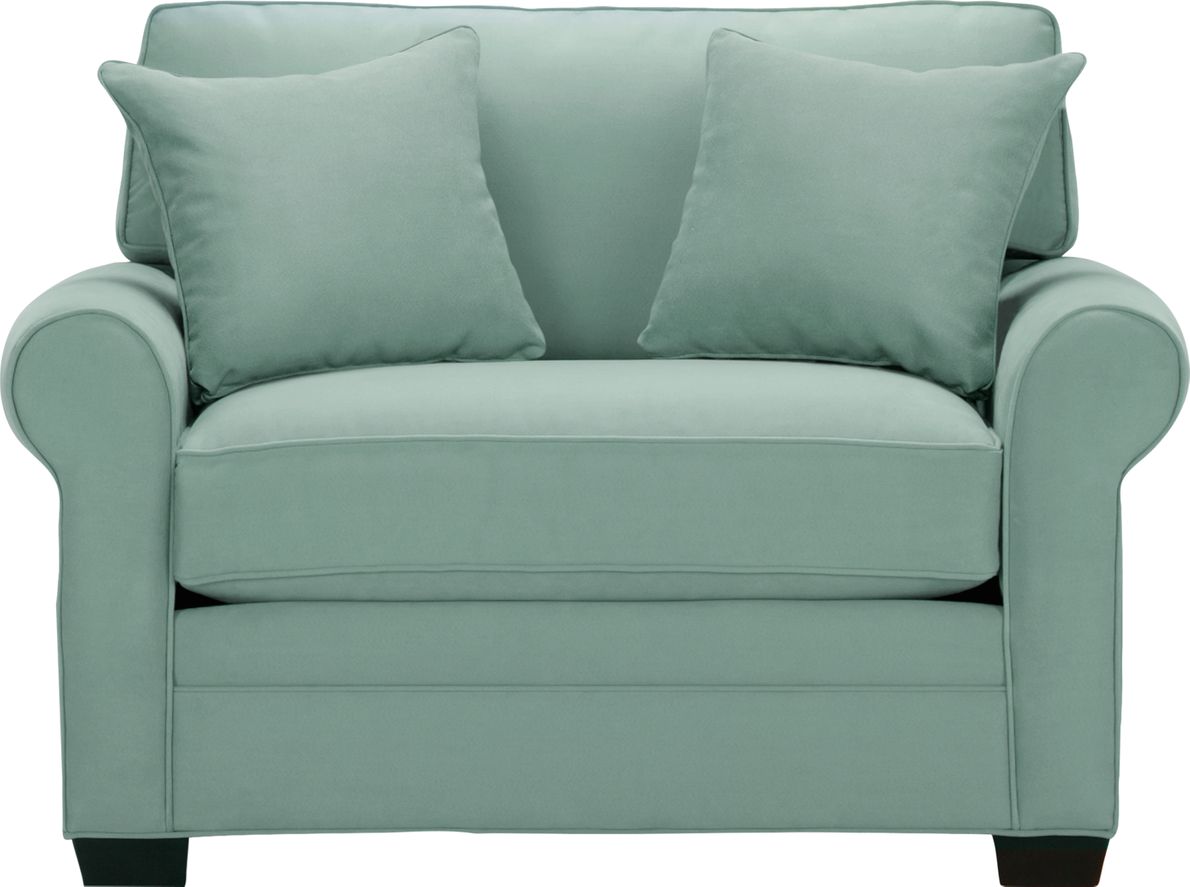 Cindy Crawford Home Bellingham Basil Microfiber Sleeper Chair