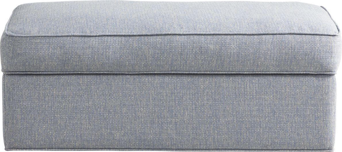 Denim deals storage ottoman