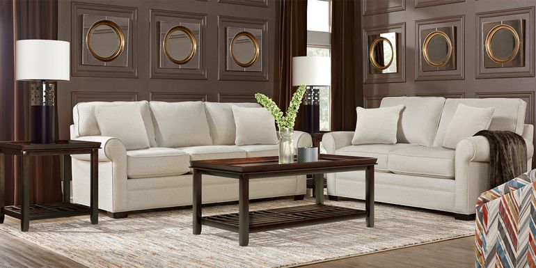 Cindy Crawford Home Bellingham Sand Textured 5 Pc Living Room