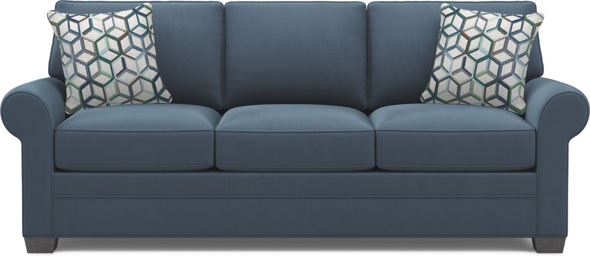 Cindy Crawford Home Bellingham Sapphire Microfiber Sleeper Rooms
