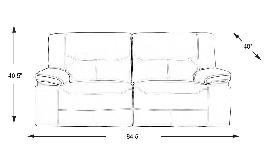 Caletta deals leather sectional