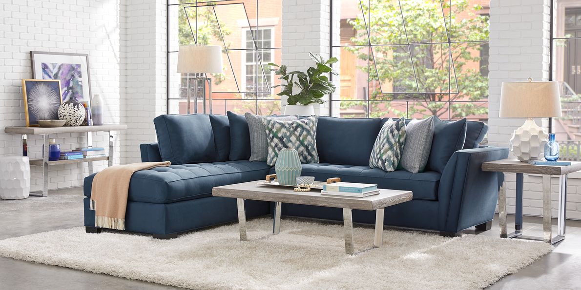 Sapphire deals blue sectional