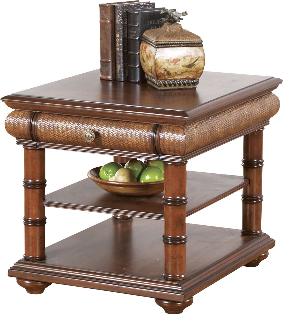 Cindy Crawford Home Key West Tan 3 Pc Table Set Rooms To Go
